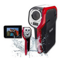 Vivitar 12.1MP Red Underwater HD DVR w/ 2.4" Screen & Rechargeable Battery